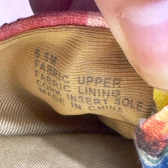 Alex Marie Multicolor Hamala Bow Sequin Memory Foam Flat Slide Sandals Size 6.5 - Picture 8 of 8